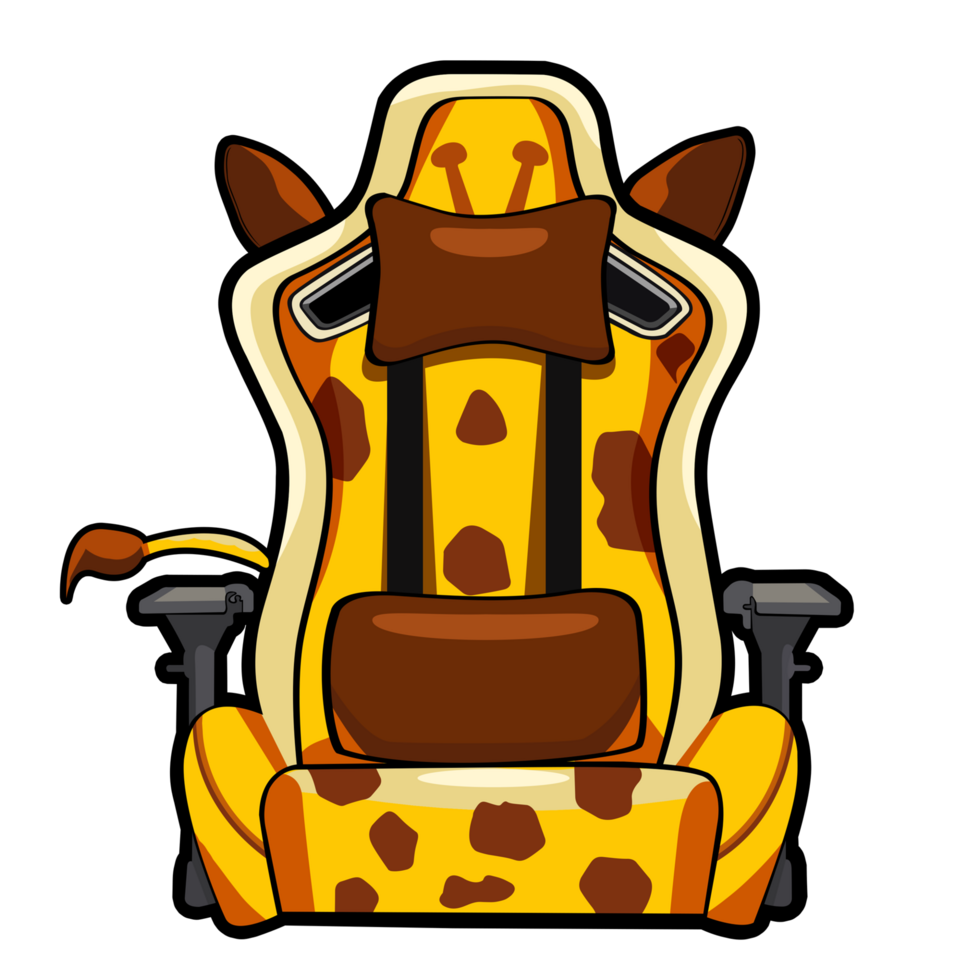 logo esport jeu chaise girafe png