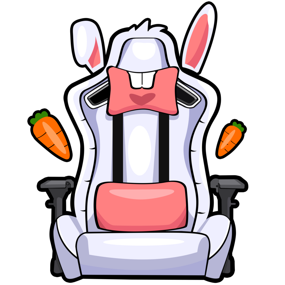 logo esport gaming stoel konijn png