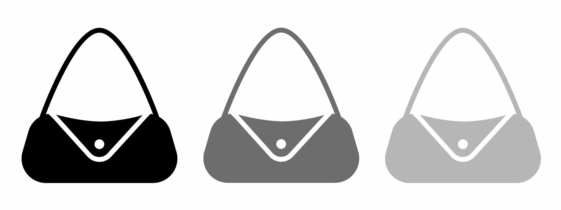 Bag girls icon illustration set for business. Stock vector. 23575648 Vector Art at Vecteezy