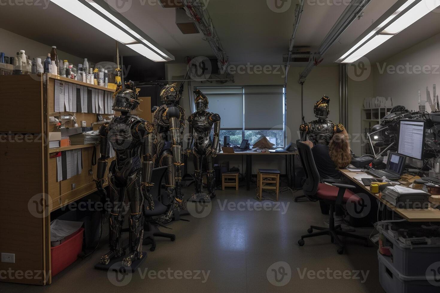 An Abstract Scientific Interior photo