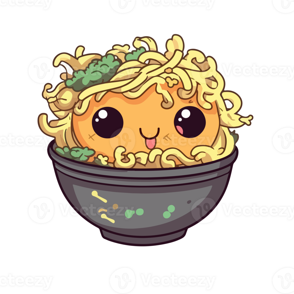 nudel Ramen illustration png