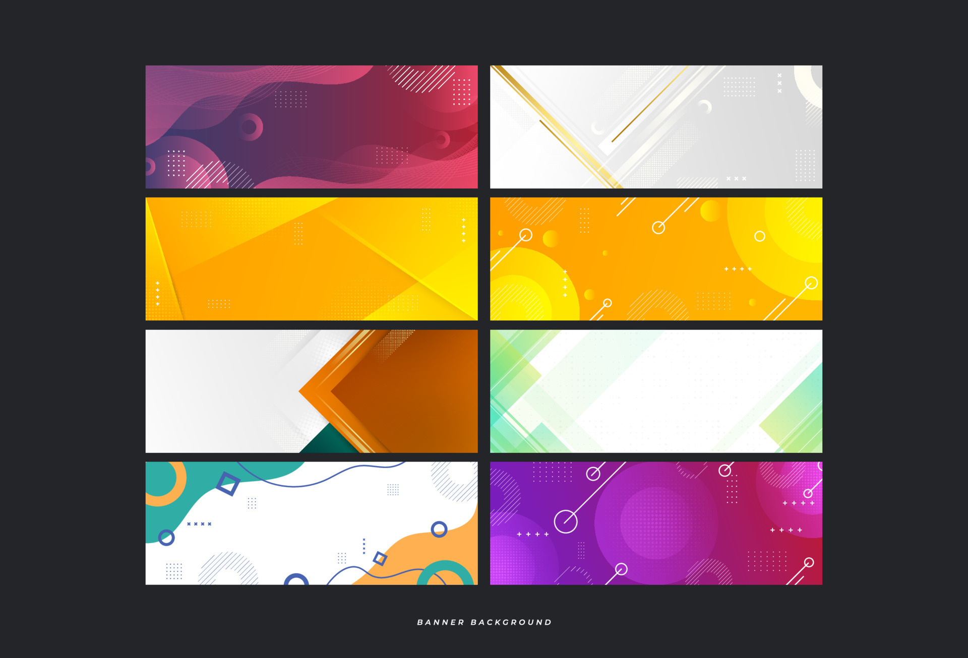 Modern banner background. colorful, gradation ,suitable for your