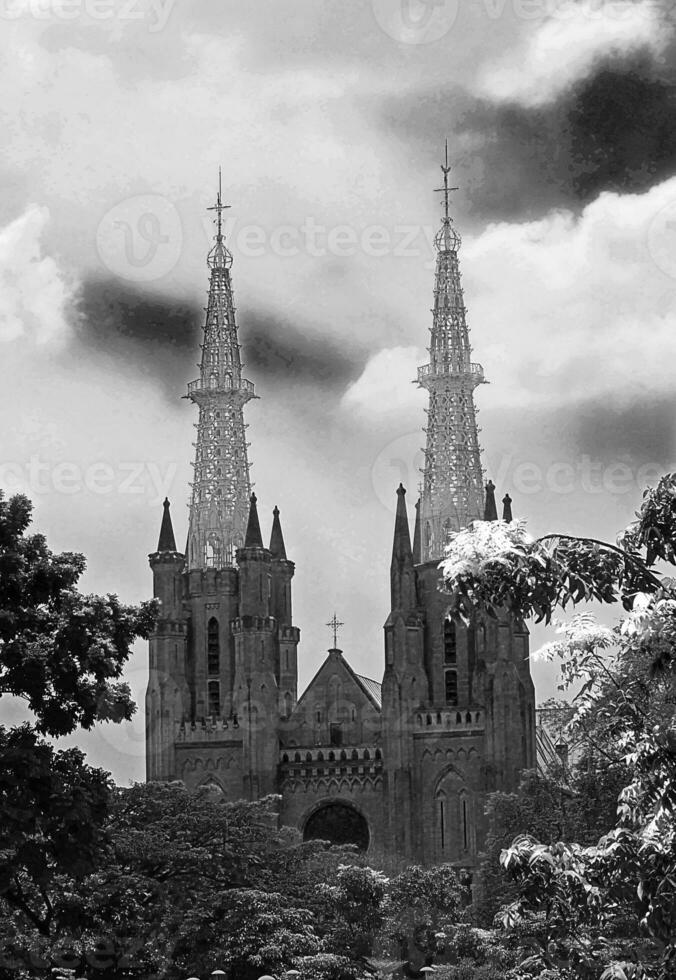 khaterdal church in jakarta photo