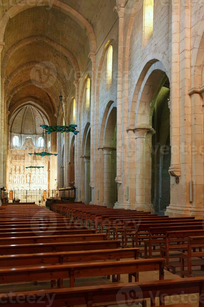 In the monastery of the Santa Maria de Poblet, Spain photo