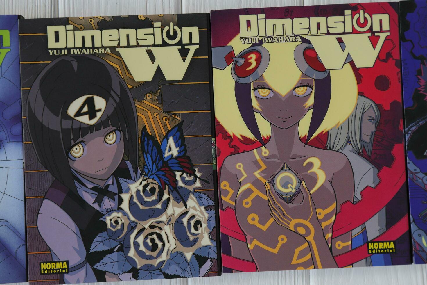 Dimension W manga book, japanese comics, Spain, Vitoria, April of  2023 photo