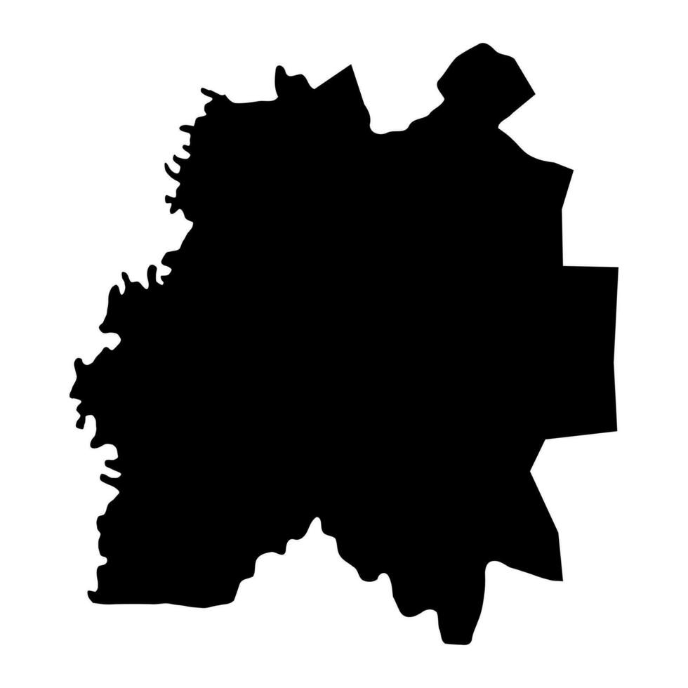 Cantemir district map, province of Moldova. Vector illustration.