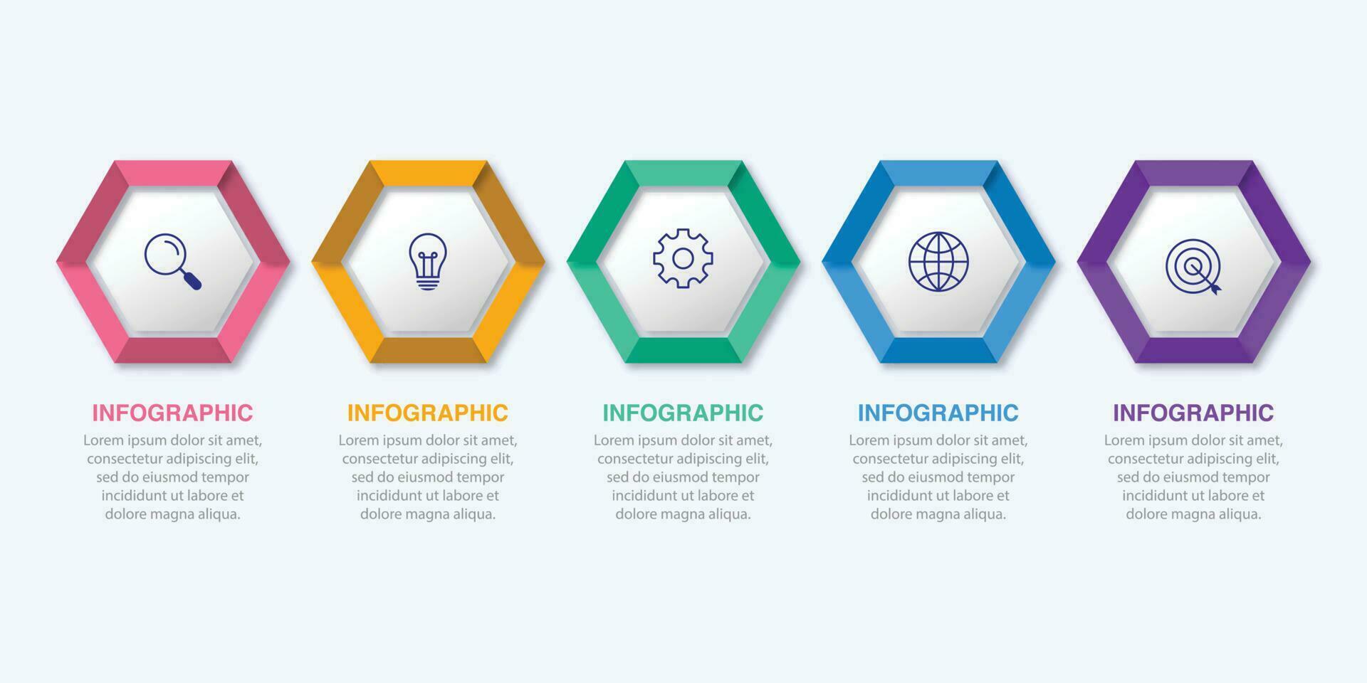 moderno vector resumen paso etiqueta infografía elementos.puede ser usado para flujo de trabajo disposición, diagrama, número opciones, íconos para 4 4 opciones, web diseño.