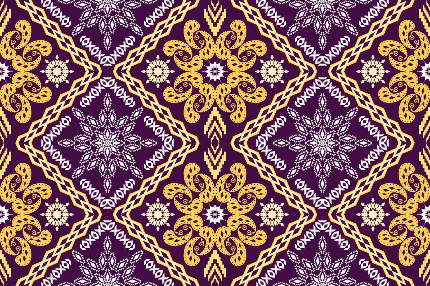 Geometric ethnic oriental traditional art pattern.Figure aztec embroidery style.Design for ethnic background,wallpaper,clothing,wrapping,fabric,element,sarong,vector illustration vector