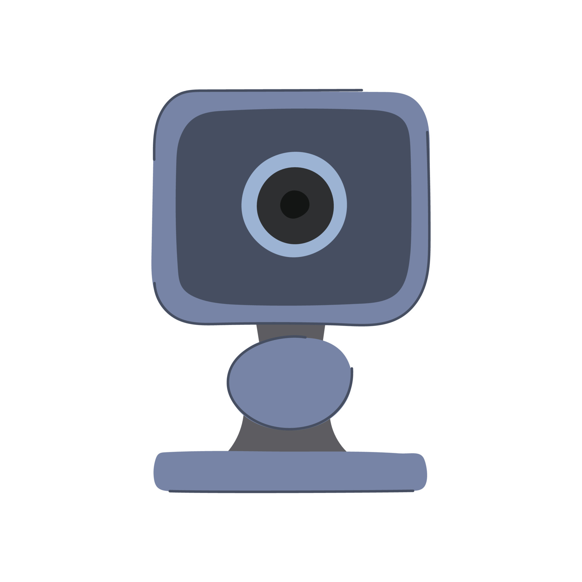 control security camera cartoon vector illustration 23580525 Vector Art