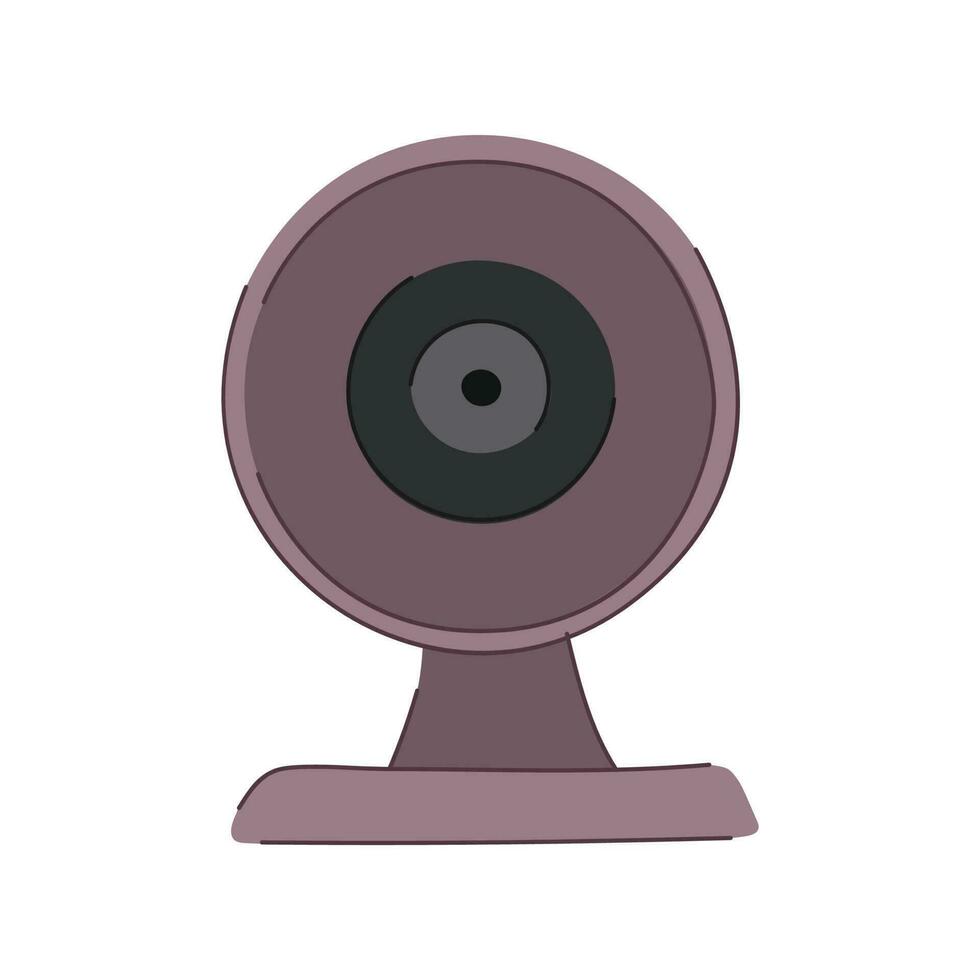cctv seguridad cámara dibujos animados vector ilustración