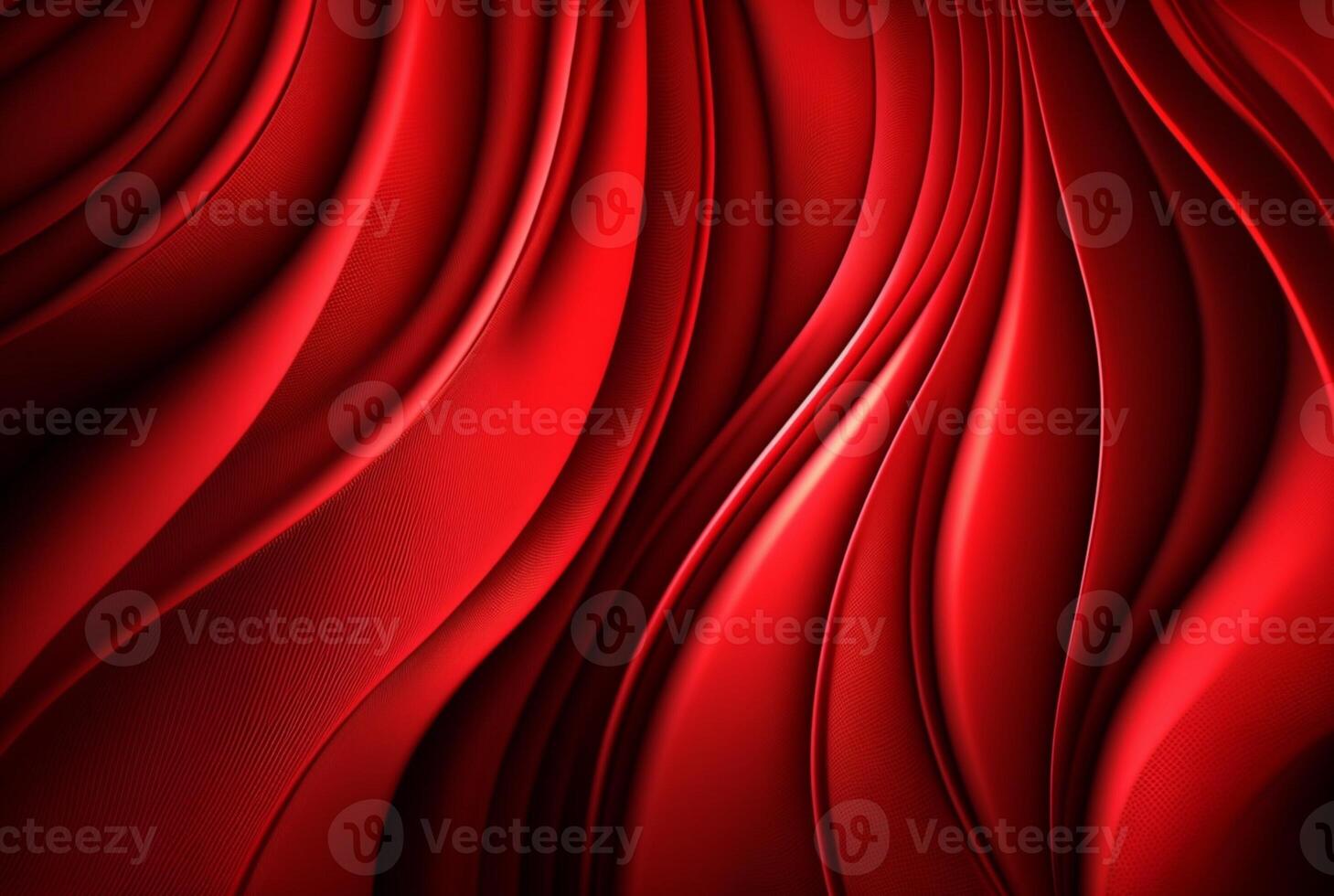 Red silk of fabric background, luxury texture. photo