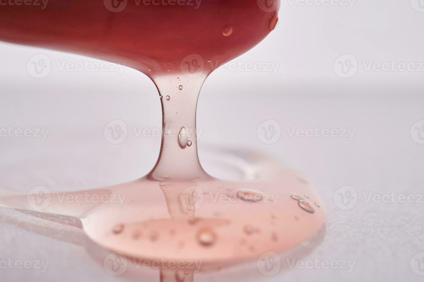 The texture of a pink cosmetic product. photo