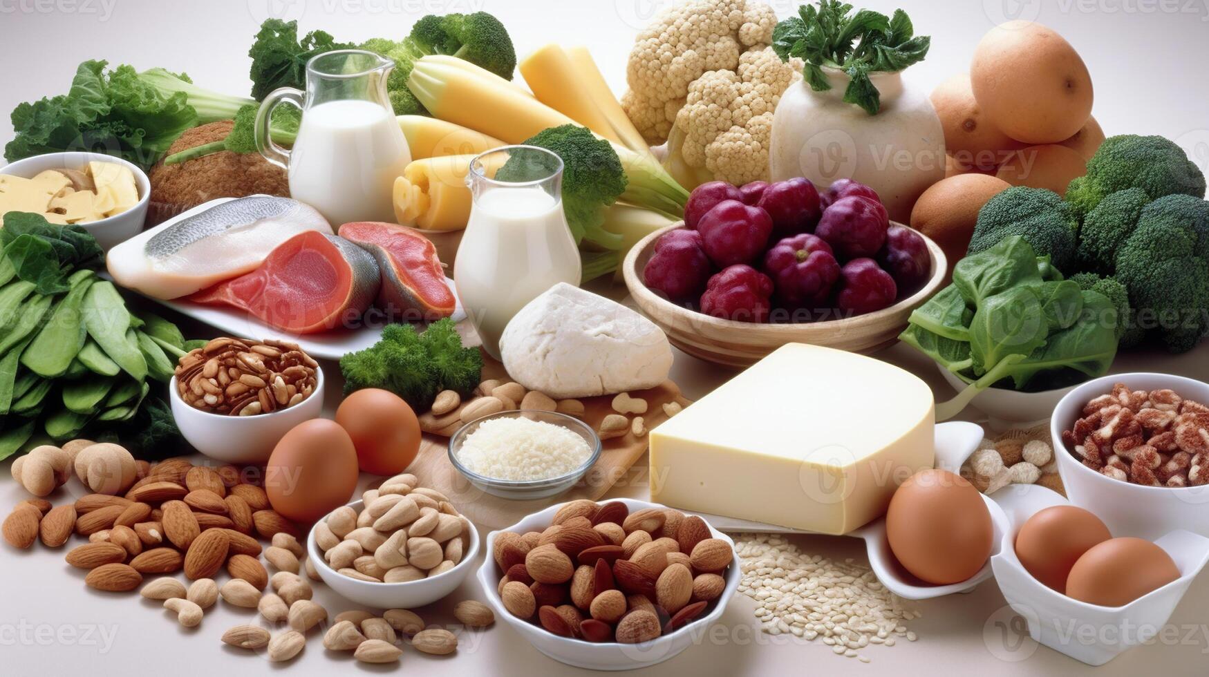 Foods High in Calcium for bone health, muscle constraction, lower cancer risks, weight loss, photo