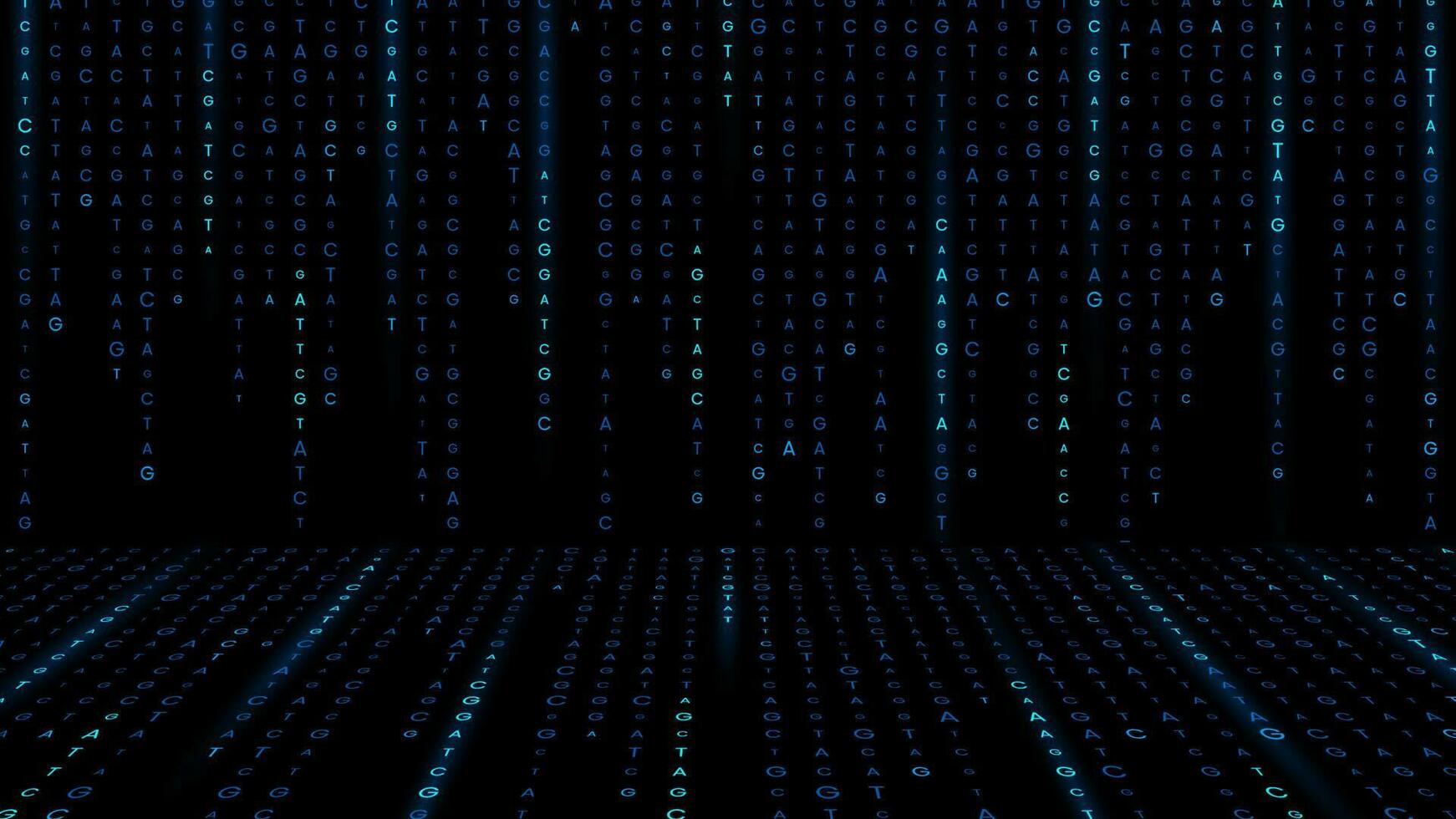AGCT genomic data visualization background vector