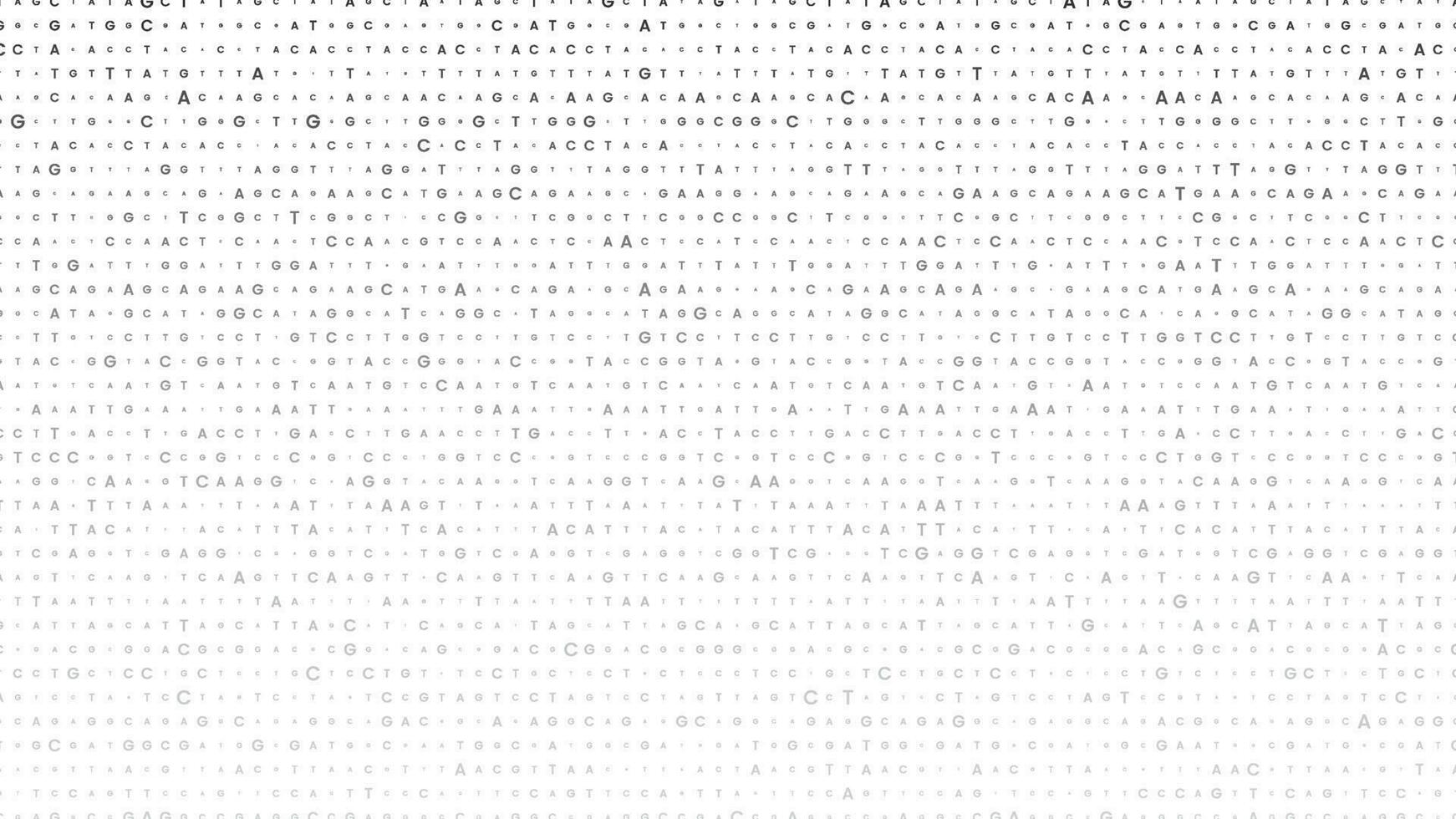 AGCT genomic data visualization background vector
