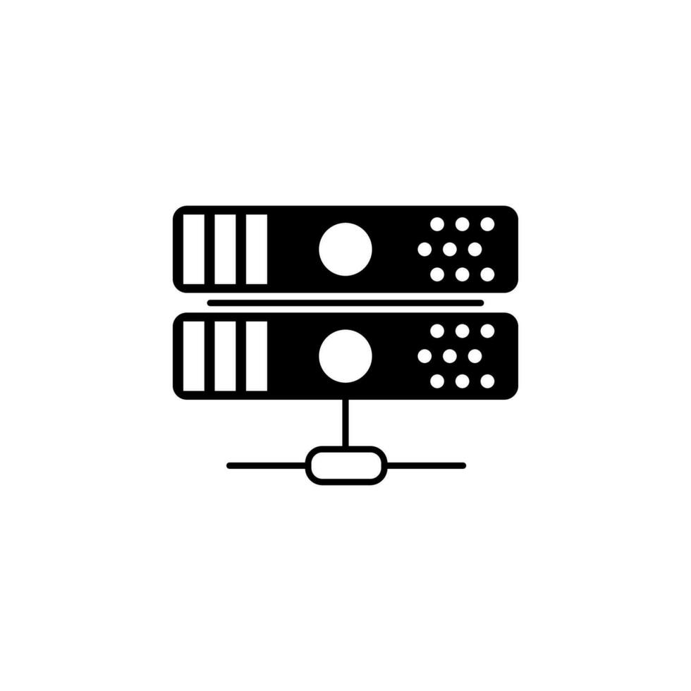 server blocks vector icon illustration