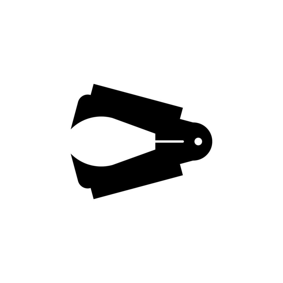 anti-grapadora vector icono ilustración