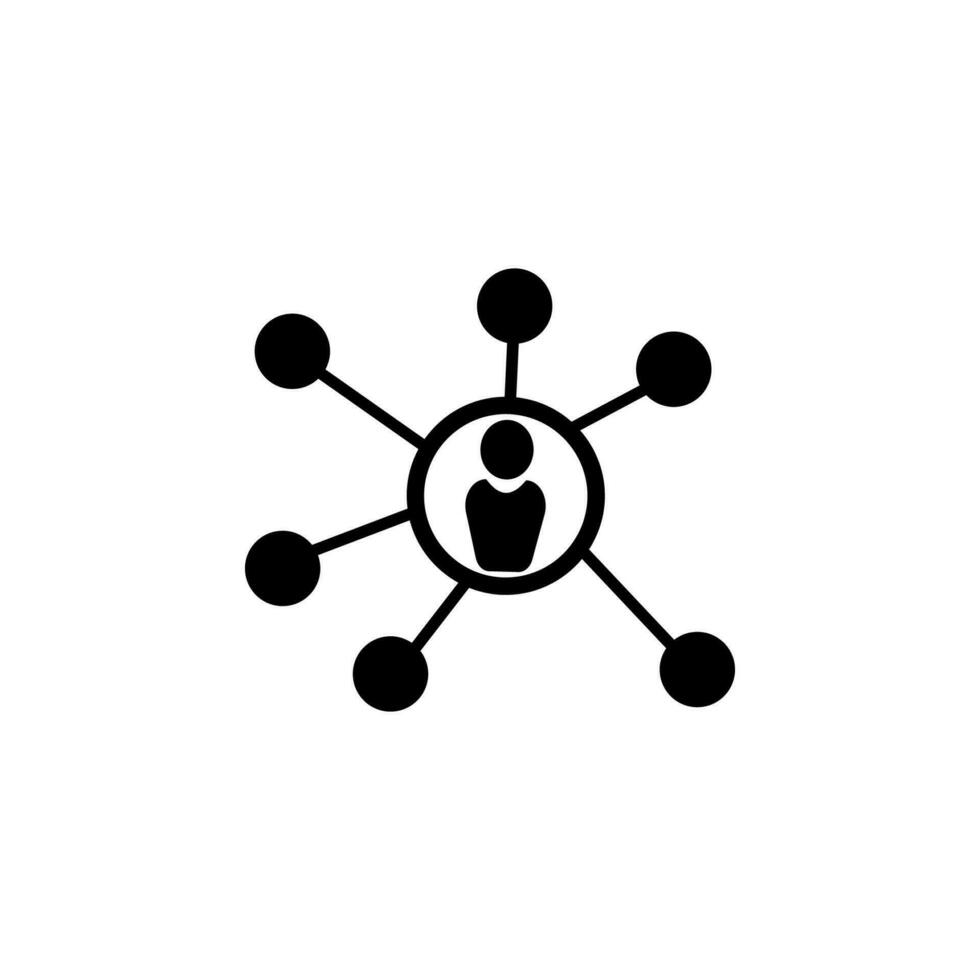 Pointing Men vector icon illustration