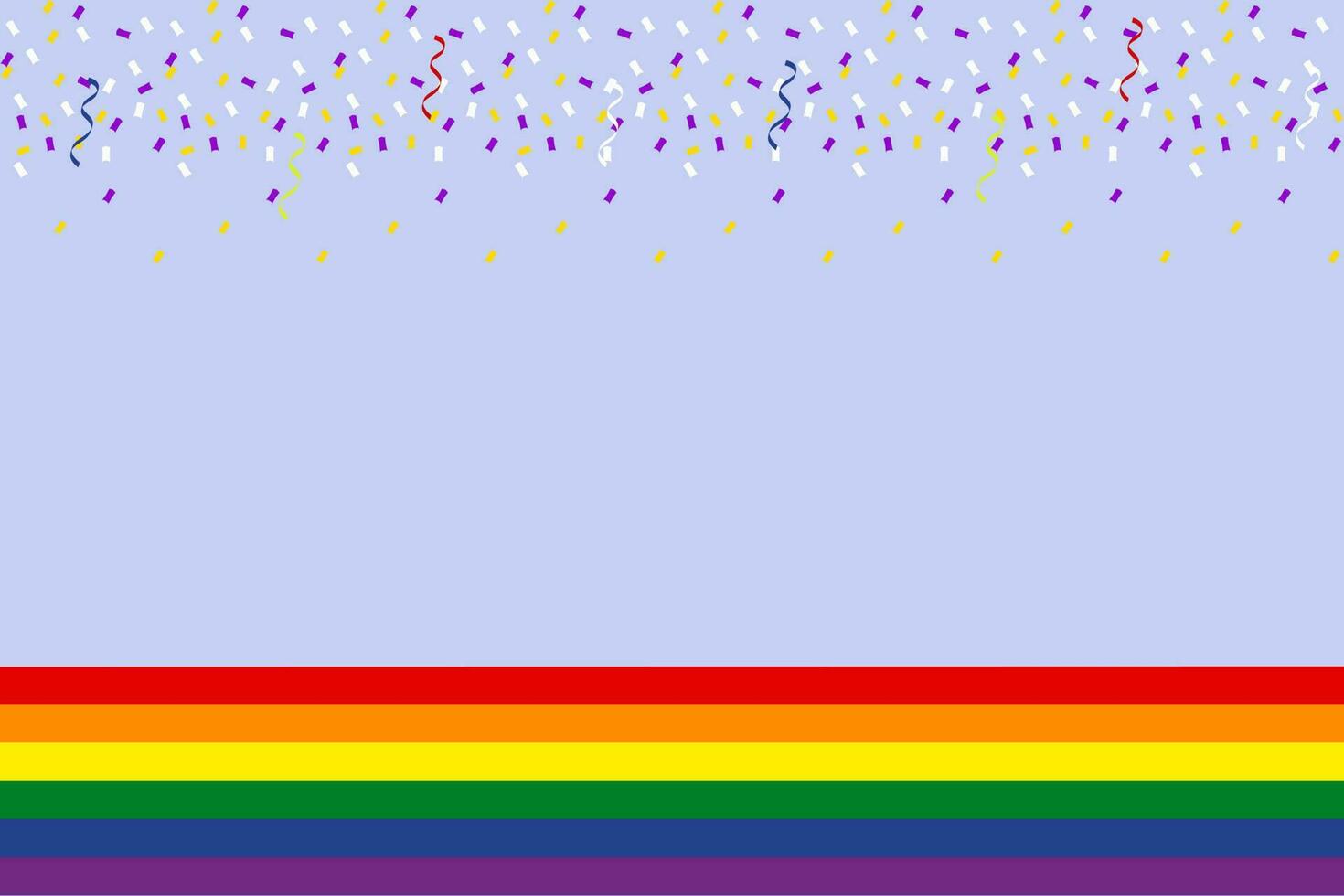 Pride month background LGBTQ Pride Flag Colours. Vector banner with rainbow heart. Symbol of pride month June support. Copy space
