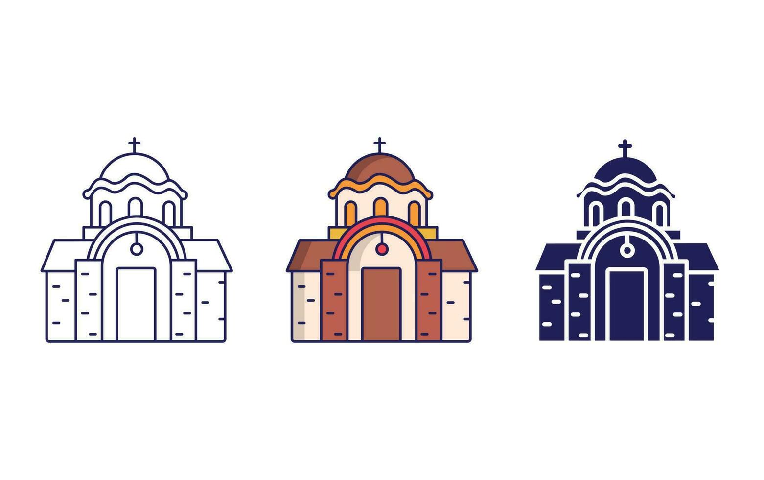 Church vector icon