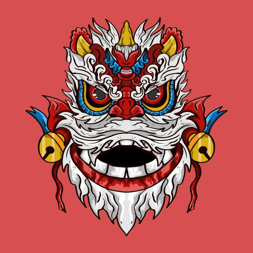Dragon head  conceptIllustration, perfect for T-shirt, Apparel or merchandise design vector