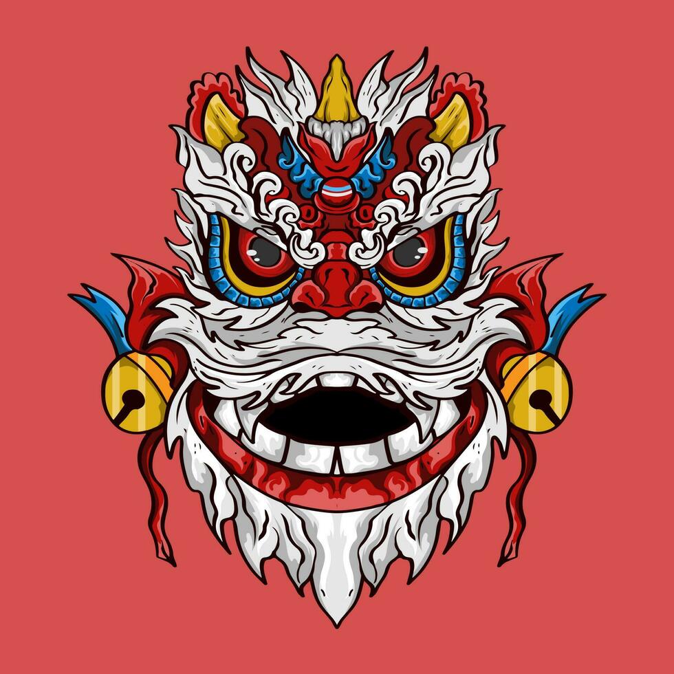 Dragon head  conceptIllustration, perfect for T-shirt, Apparel or merchandise design vector