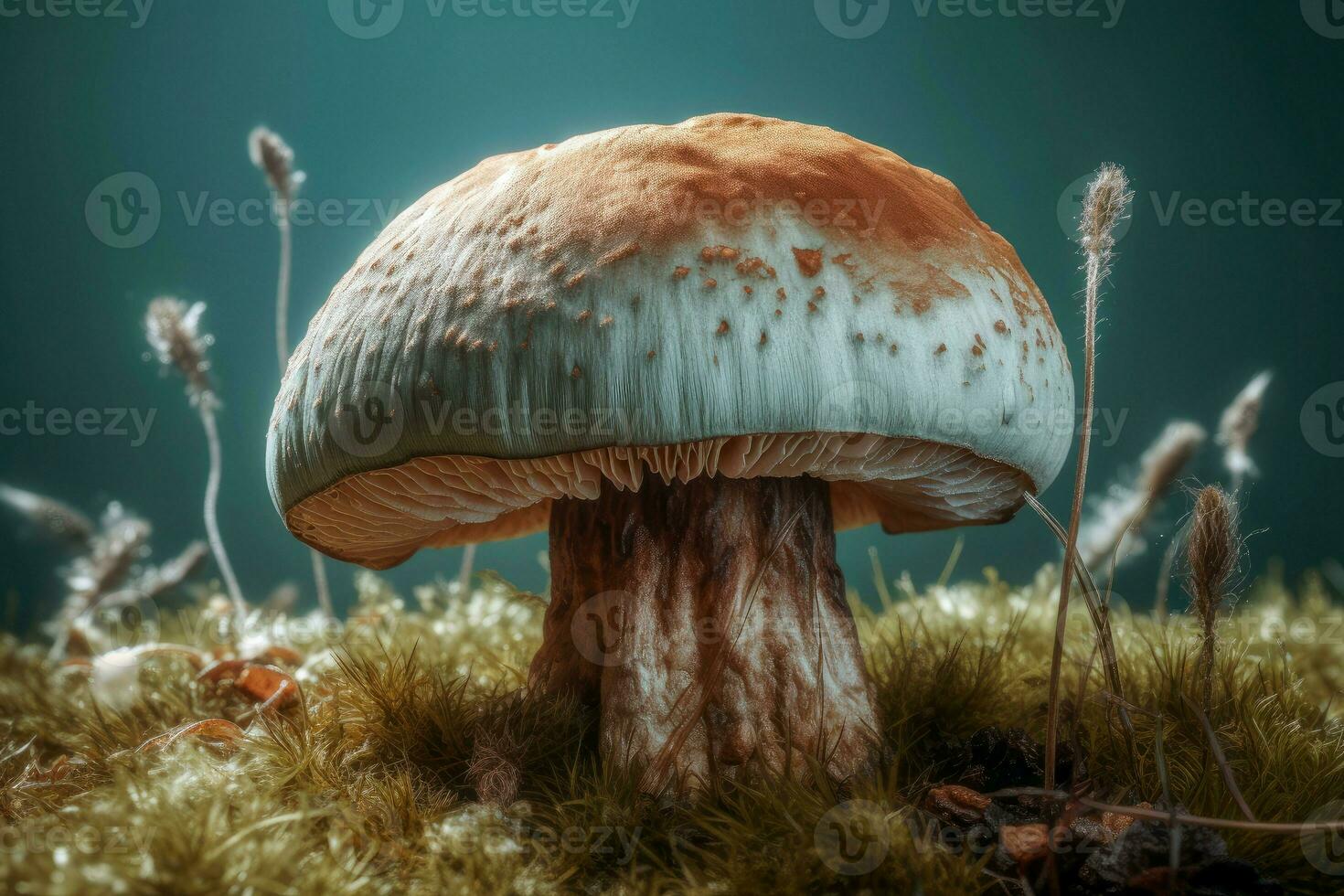Boletus edulis. Generate AI photo