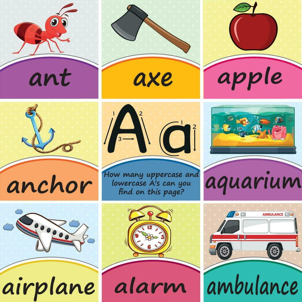 Letter aa clipart