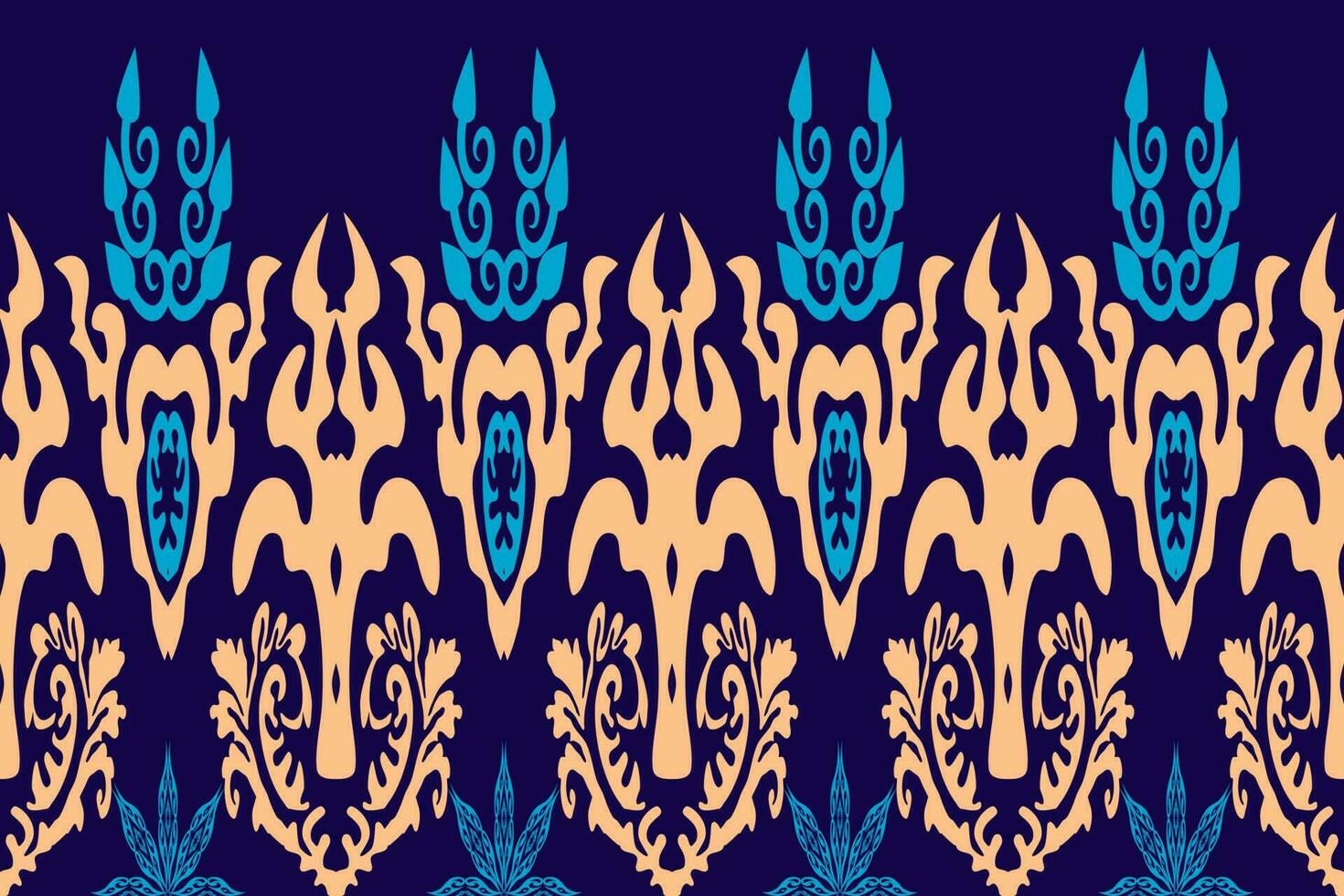 ikat figura azteca bordado estilo. geométrico étnico oriental tradicional Arte patrón de diseño para étnico fondo,fondo de pantalla,moda,ropa,envoltura,tela,elemento,pareo,gráfico,vector ilustración vector