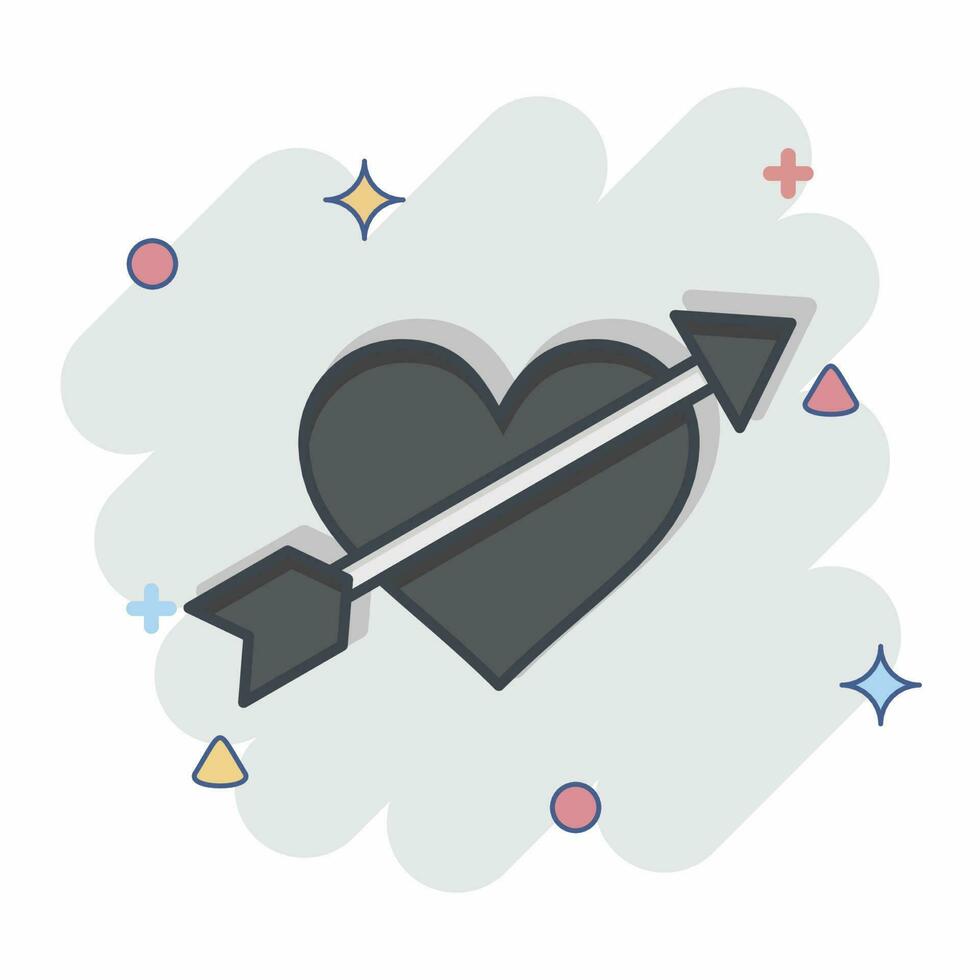 Icon Cupid. related to Decoration symbol. comic style. simple design editable. simple illustration vector