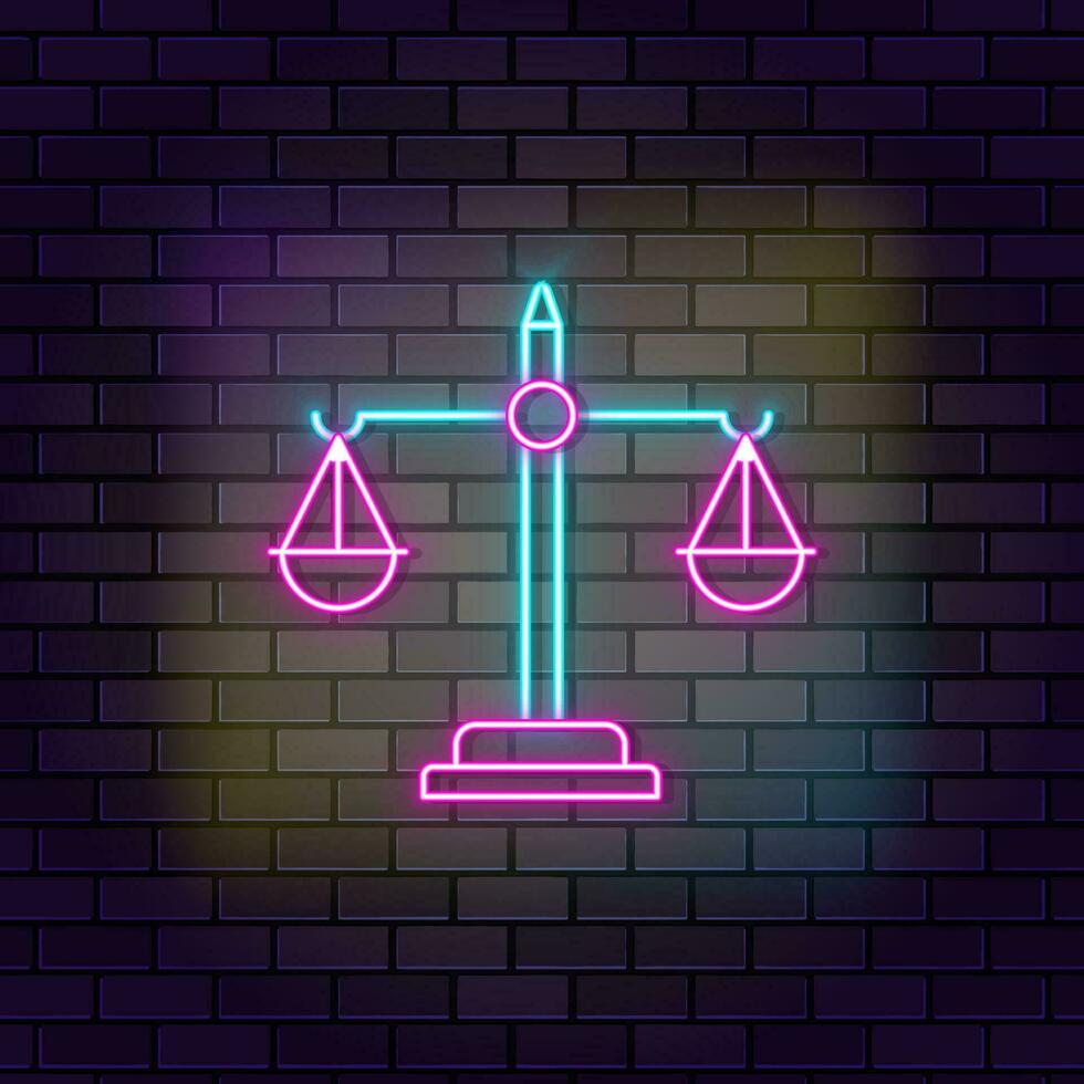 Accountancy finance jurisprudence icon brick wall and dark background. vector