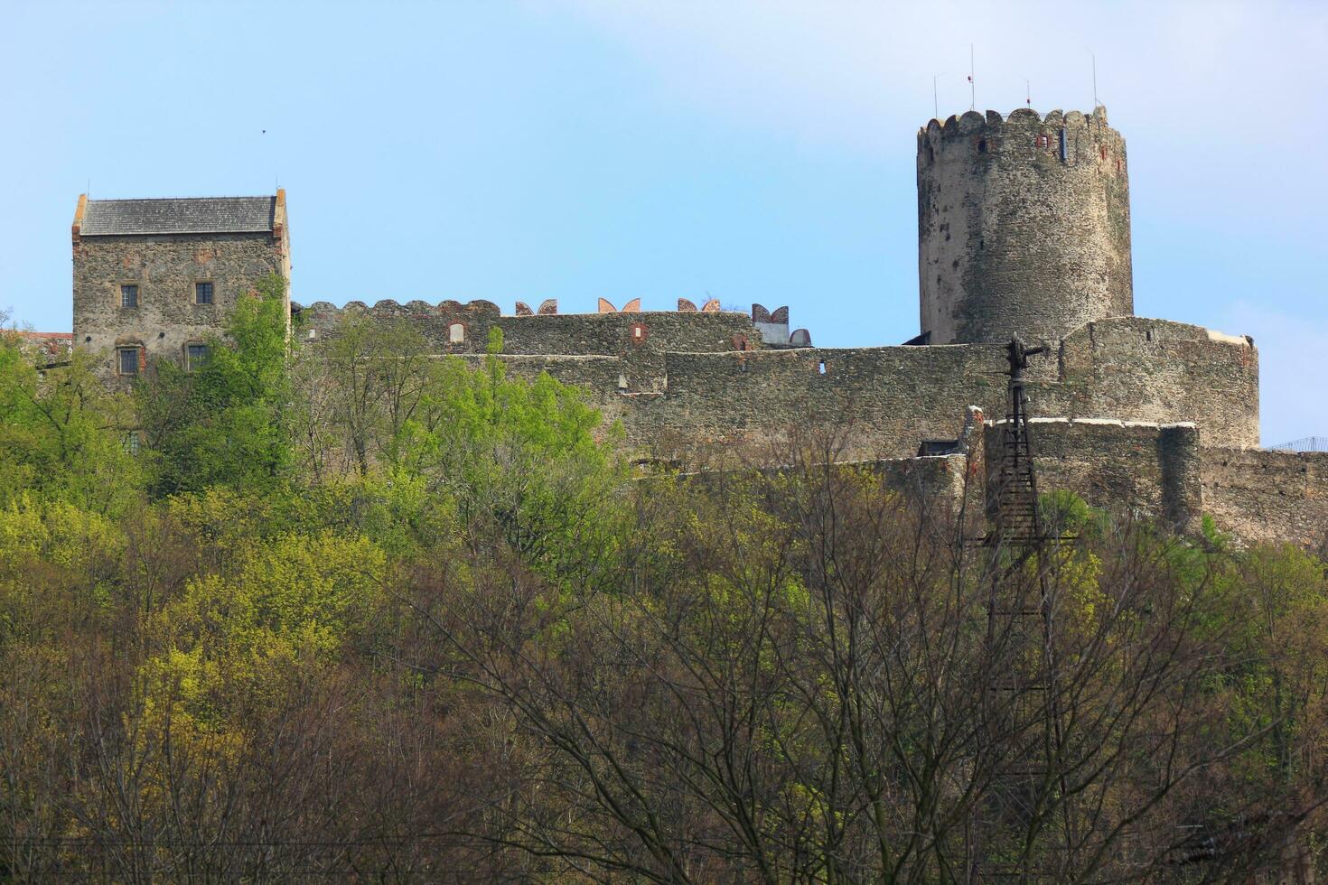 Old castle in Bolkow, Poland photo