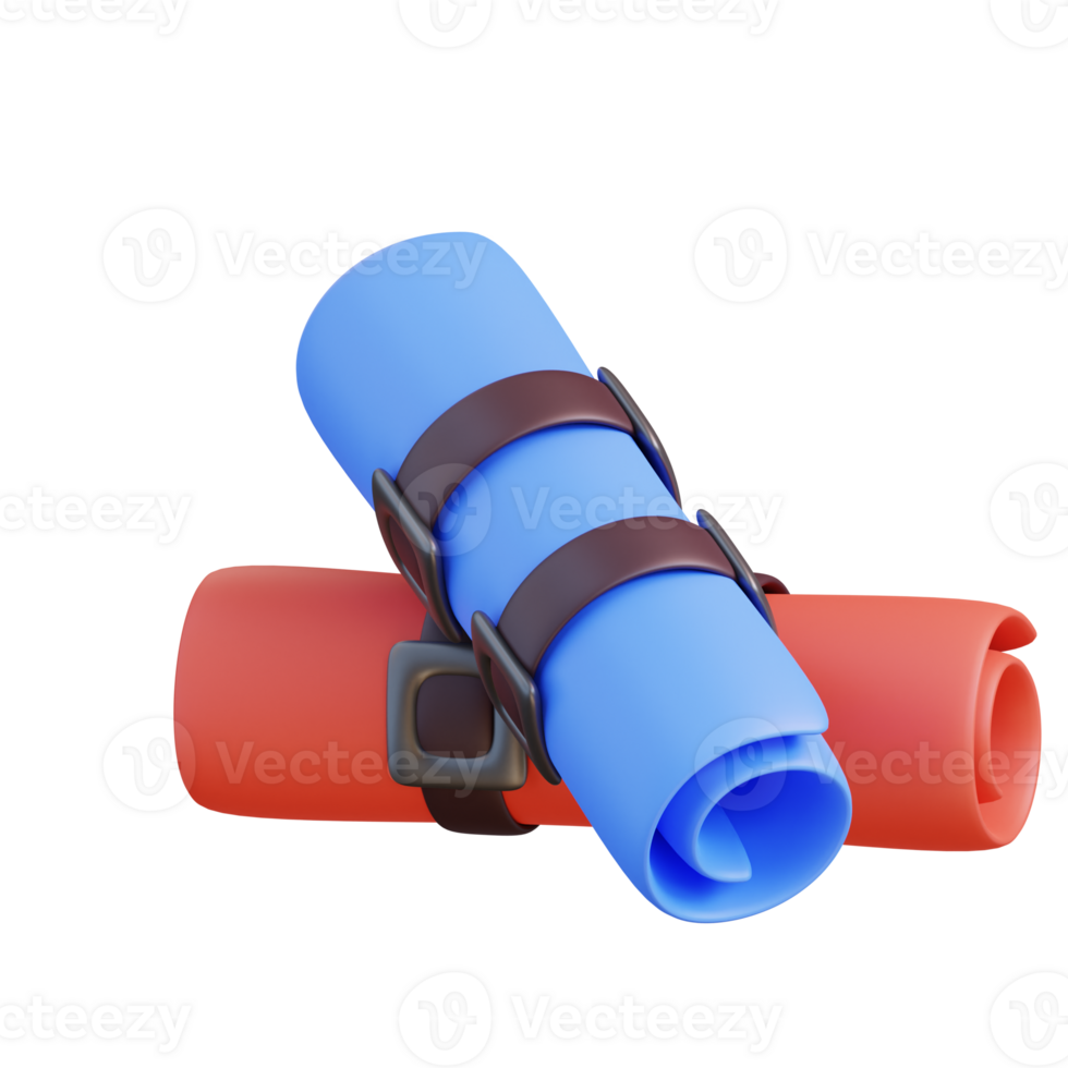3d illustration of badroll png