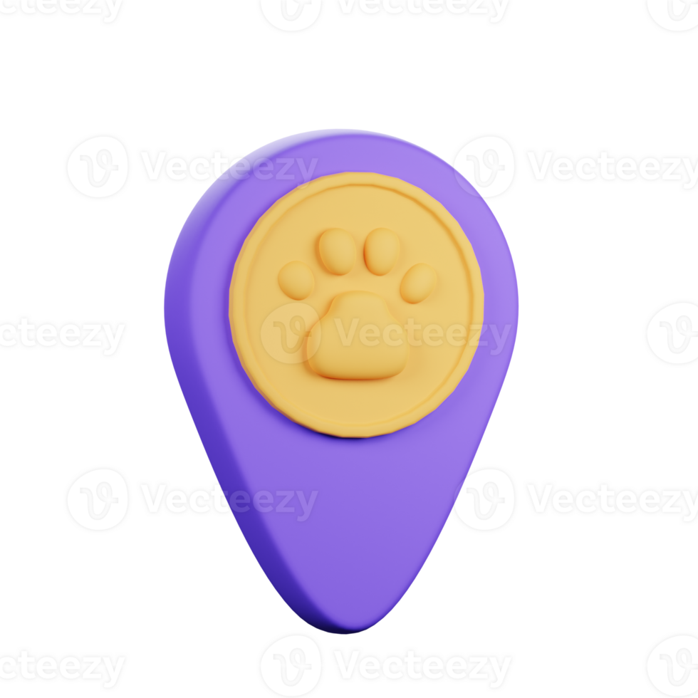 3D pet Locaction png
