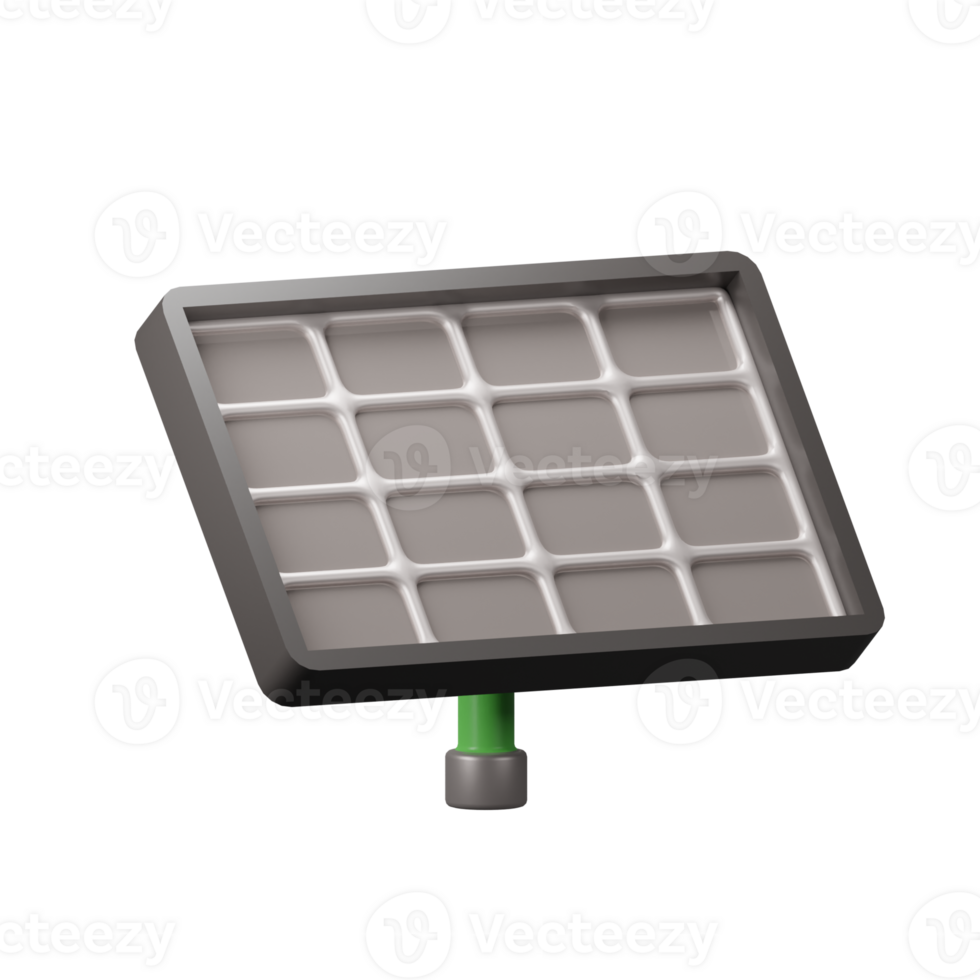 3D Solar Panel Icon png