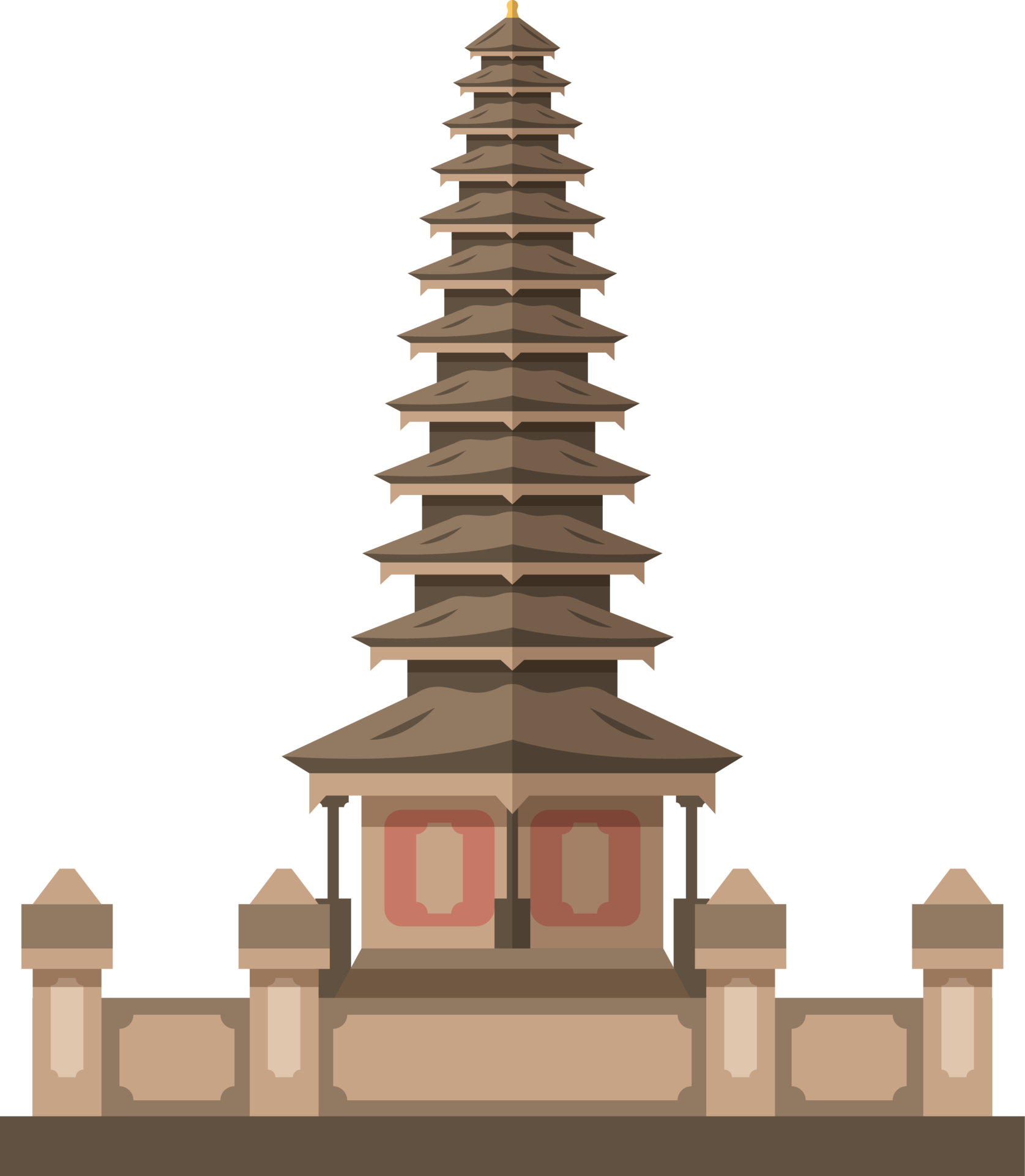 pura ulun danu , bali Indonésie 23586999 PNG
