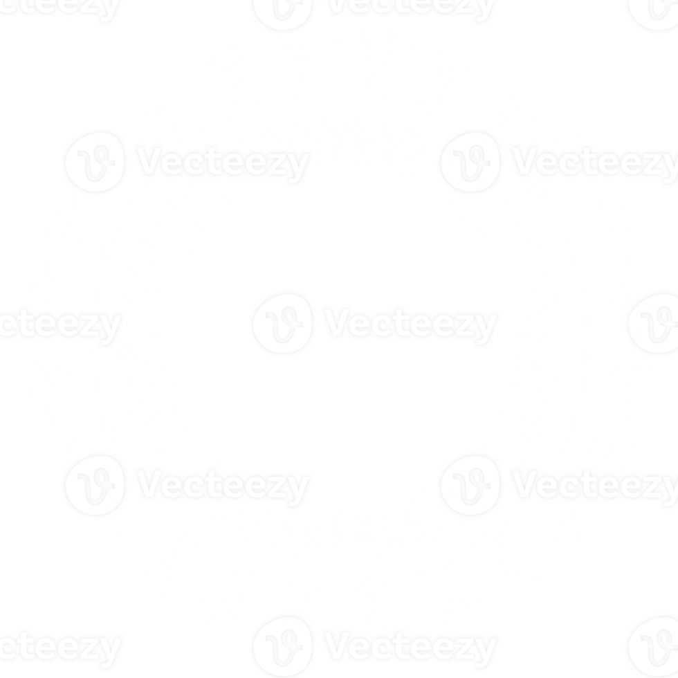 Circle Shape Silhouette of the Horn Beetle or Oryctes Rhinoceros, Dynastinae, can use for Art Illustration, Logo, Pictogram, Website, Apps or Graphic Design Element. Format PNG