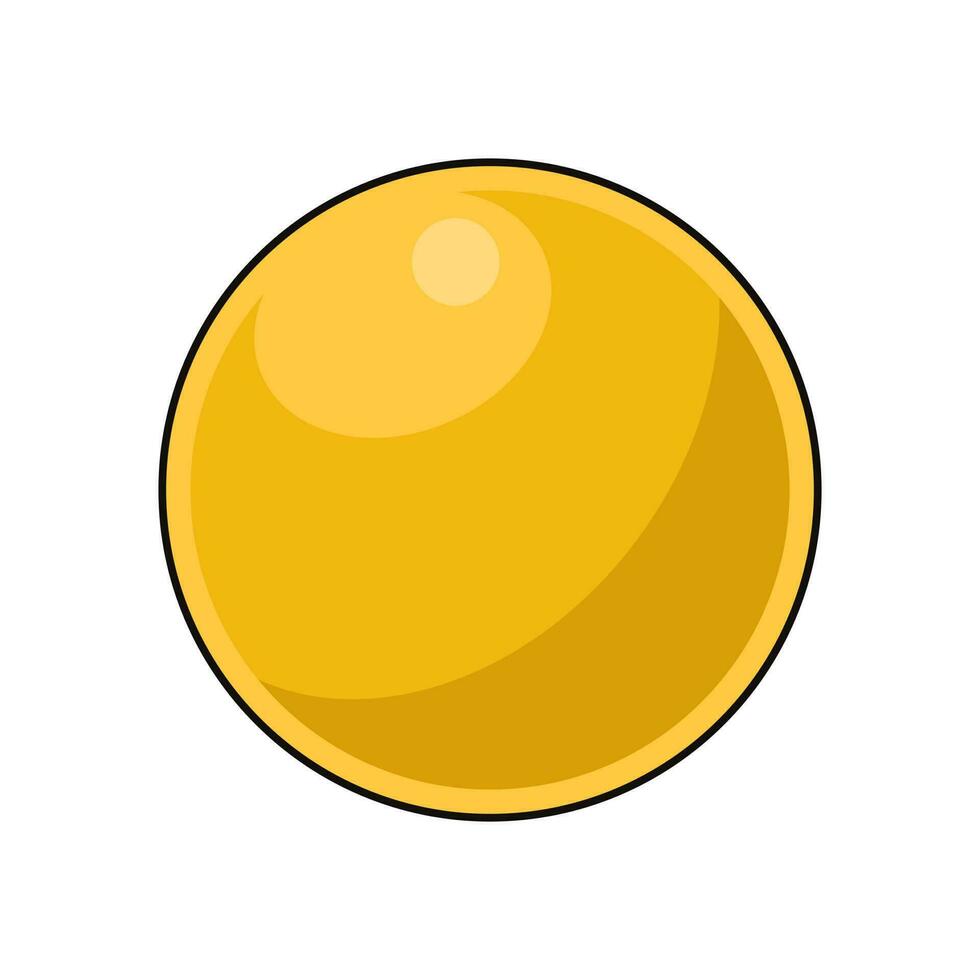 ping pong ball vector illustration, sport equipmen, realistic design