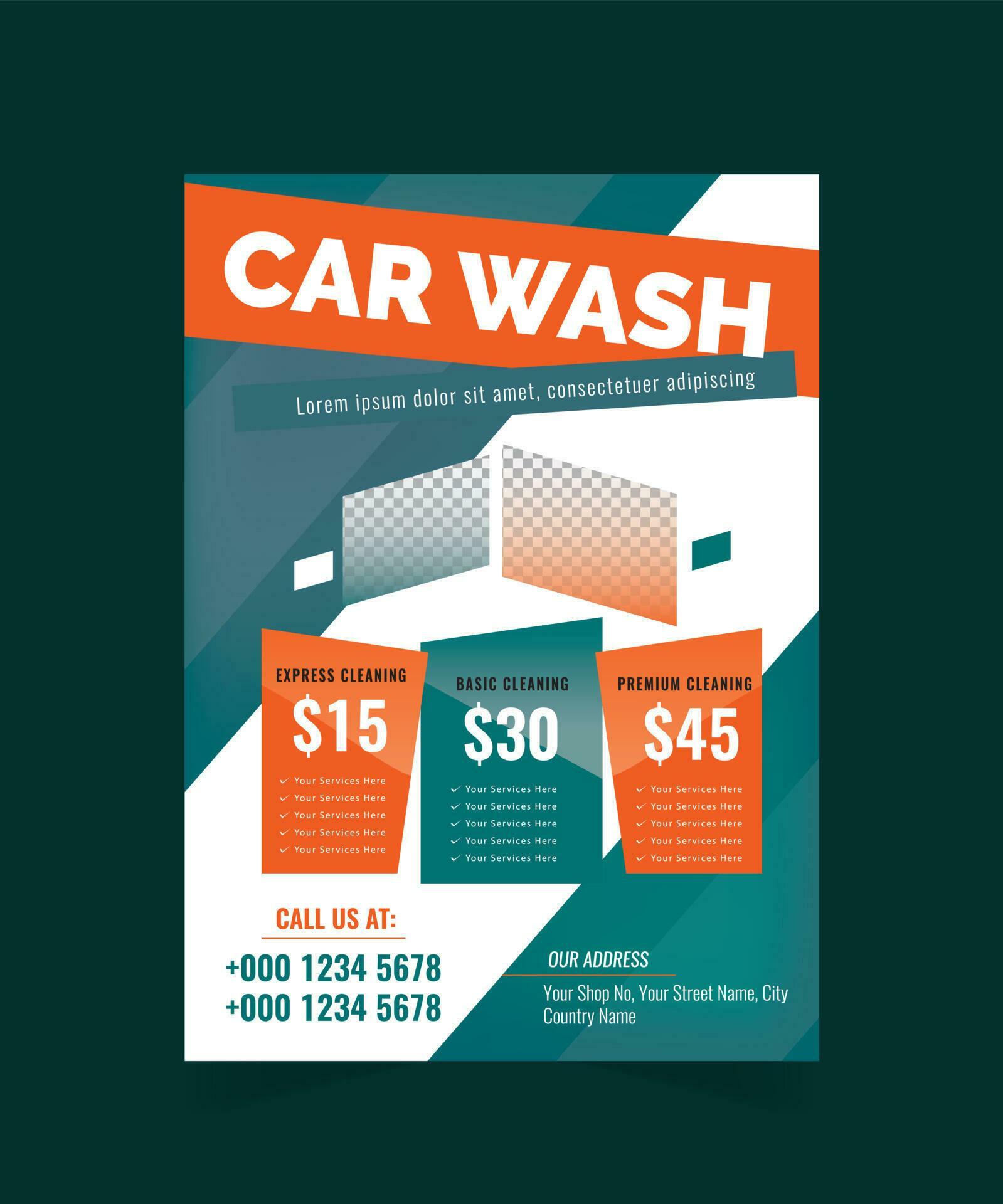 Car Wash Flyer Design Template, Car Cleaning Service flyer, Automobile Car Wash Flyer Design Template, Car Cleaning Service flyer, Automobile