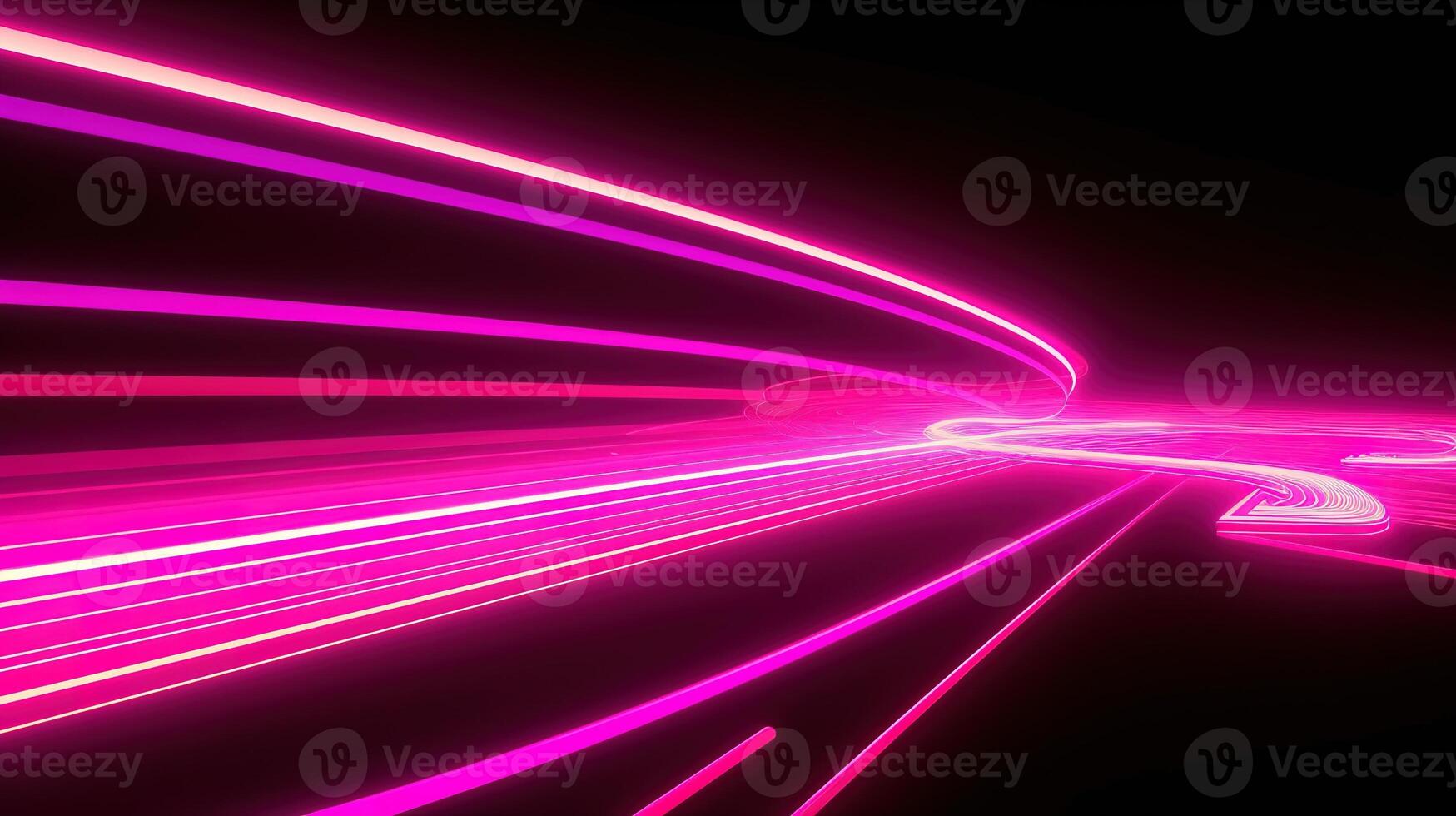 A Futuristic Abstract NeonBackground. photo