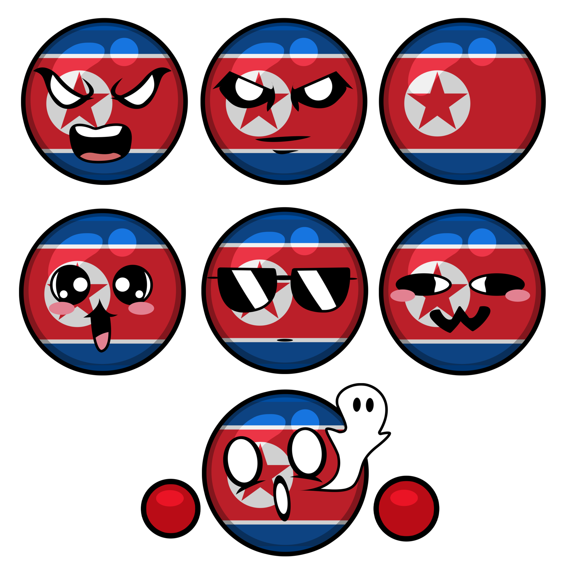 North korea states balls feeling 23588661 PNG