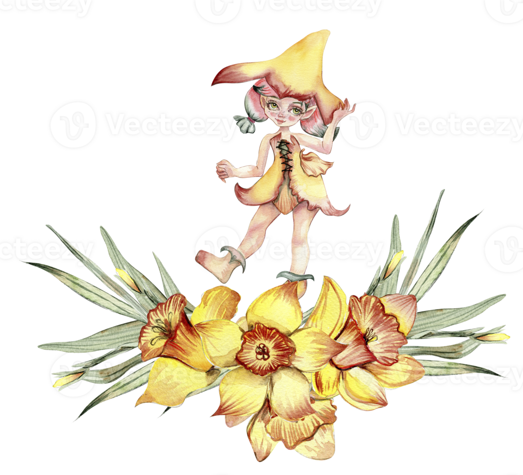 Summer flowers bouquet,watercolor illustration for cards,backgrounds. Watercolor illustration for scrapbooking.Cartoon hand drawn background with flower for kids design.Perfect for wedding invitation. png