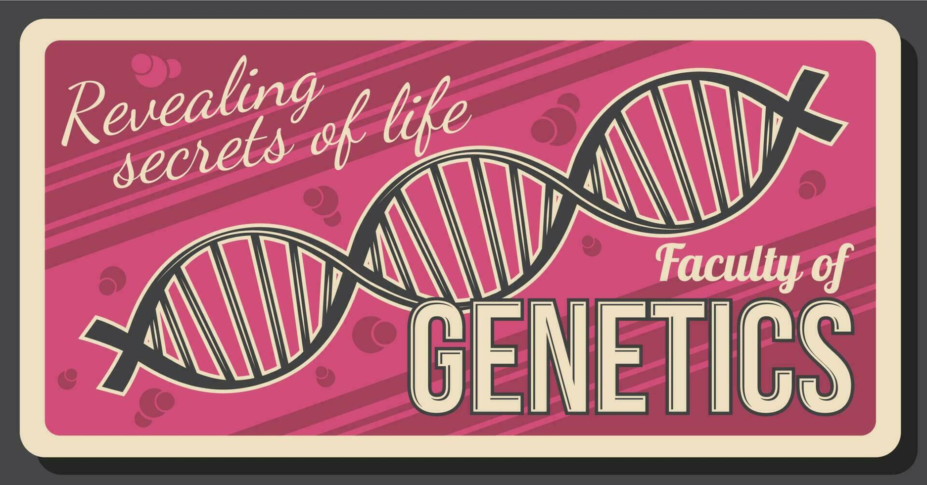 genética educación facultad, adn genoma vector