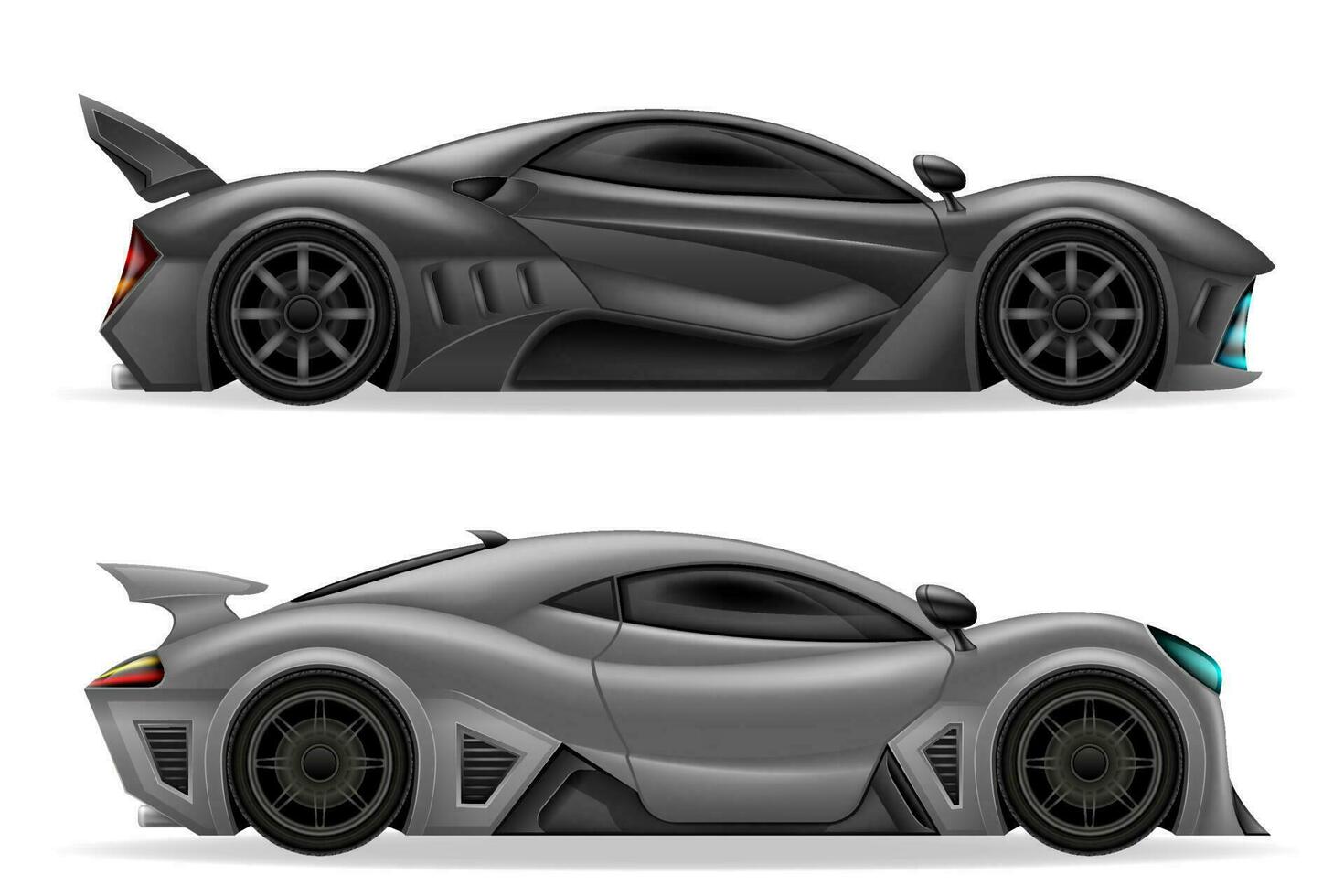 sport hyper super car vector illustration isolated on white background