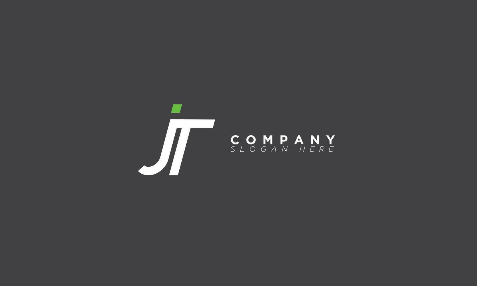 JT Alphabet letters Initials Monogram logo TJ, J and T vector