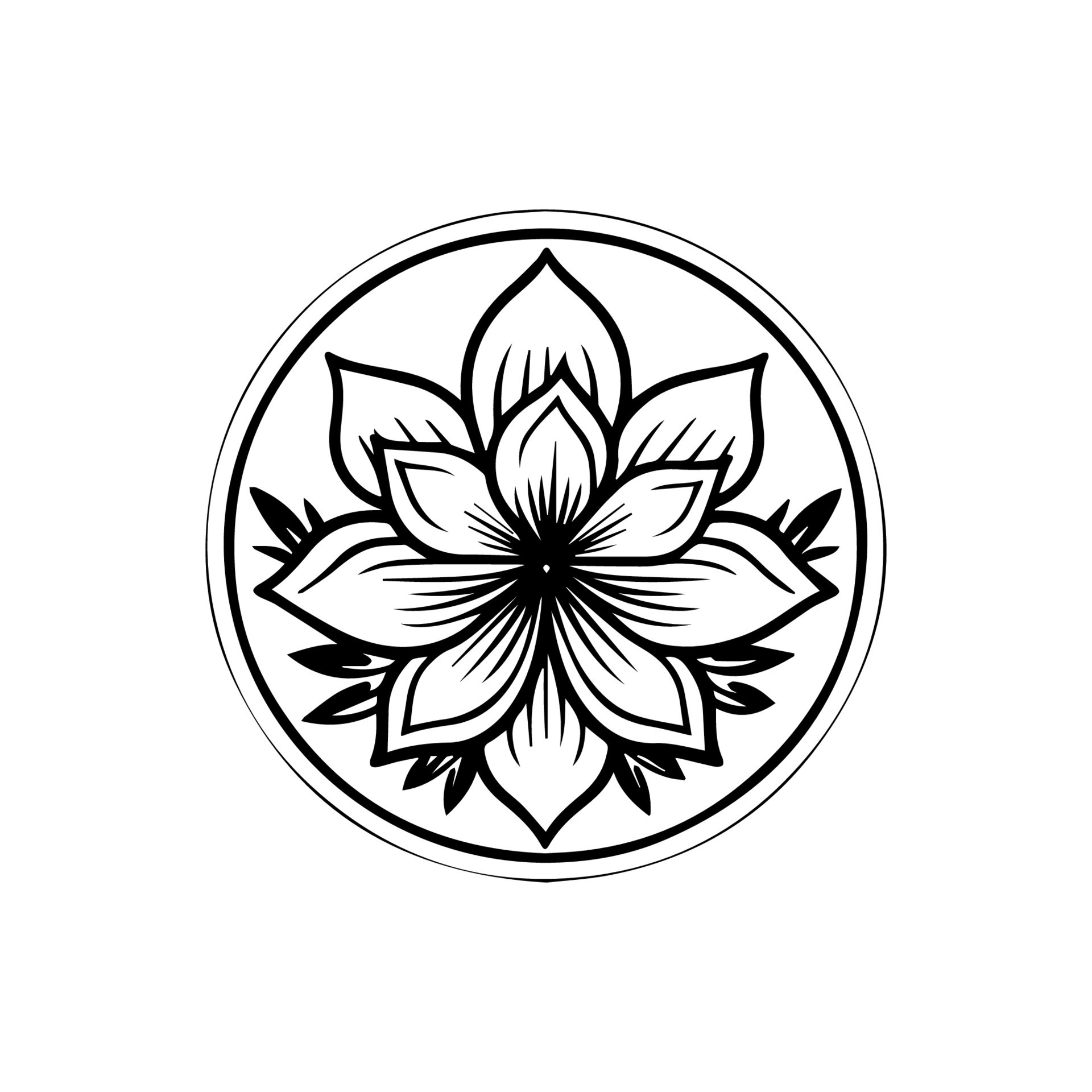 Lotus logo design is a symbol of purity and enlightenment, perfect for