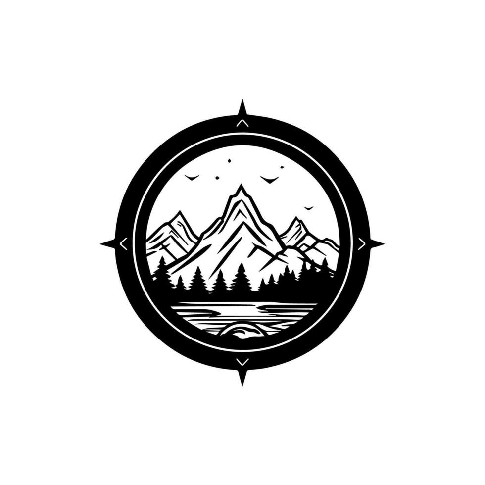 alcanzar nuevo alturas con nuestra maravilloso montaña logo diseño. esta majestuoso ilustración es Perfecto para al aire libre y relacionado con la aventura marcas vector