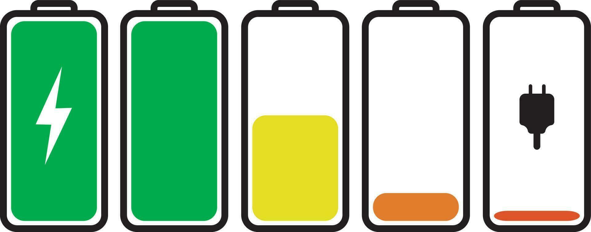Illustration Battery Indicator vector