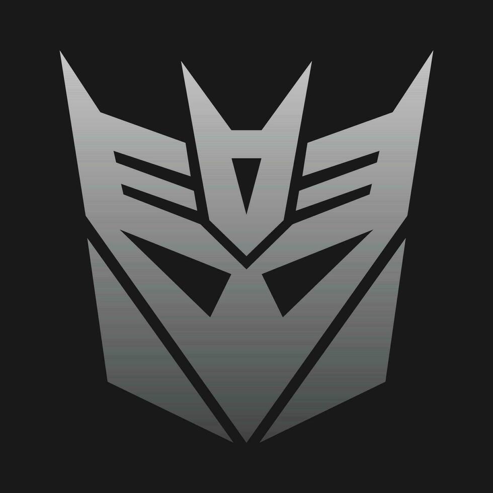 Transformers decepticon symbol. 23592432 Vector Art at Vecteezy