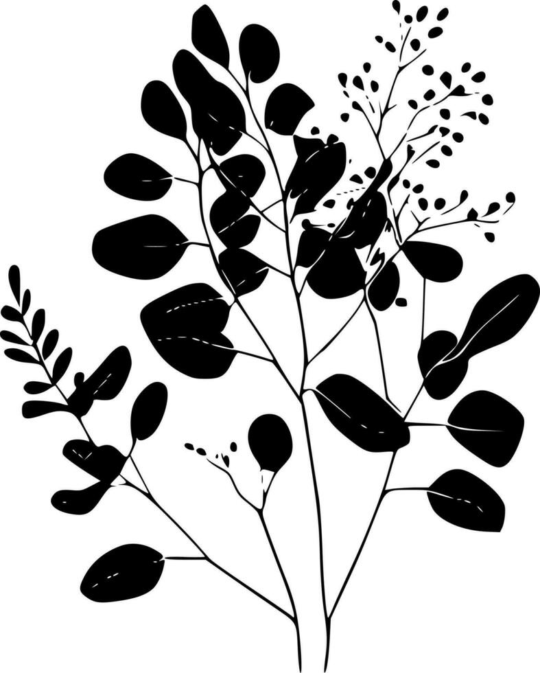 Eucalyptus - High Quality Vector Logo - Vector illustration ideal for T-shirt graphic